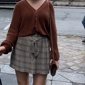 🦄 4/$40 American Eagle Plaid Schoolgirl Skirt